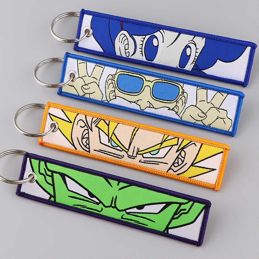 Adorable Anime Ball Keychain – Collectible Cartoon Tag Key Ring for Bags, Backpacks & Cars | Cute Gift & Souvenir Charm