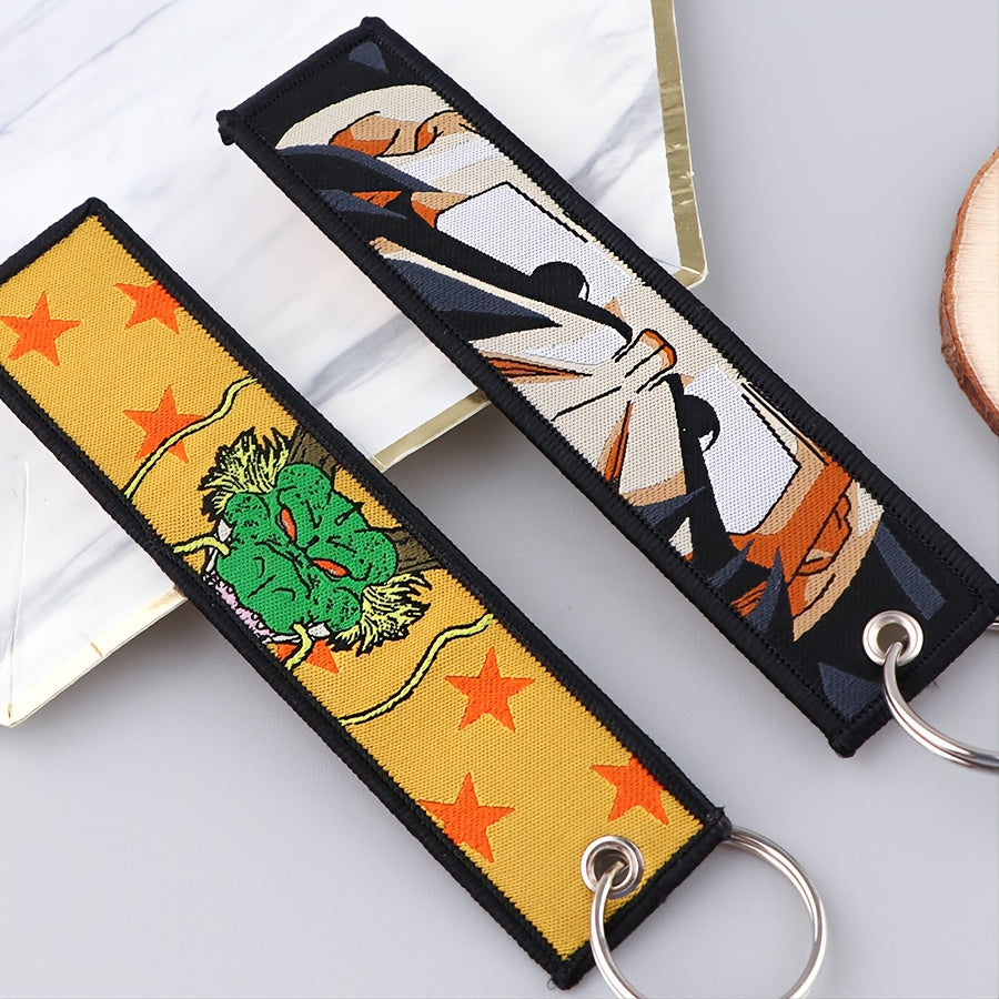 Adorable Anime Ball Keychain – Collectible Cartoon Tag Key Ring for Bags, Backpacks & Cars | Cute Gift & Souvenir Charm