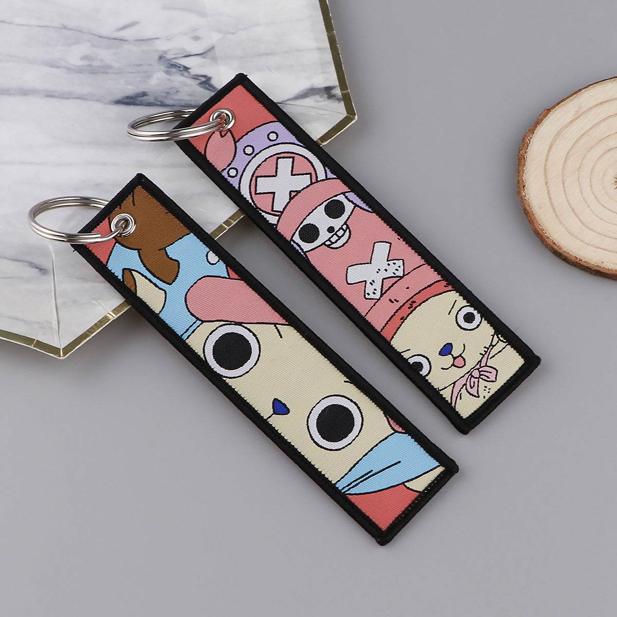 Collector’s Anime Keychain – Trendy Tag Charm & ID Holder for Bags, Cars & Backpacks