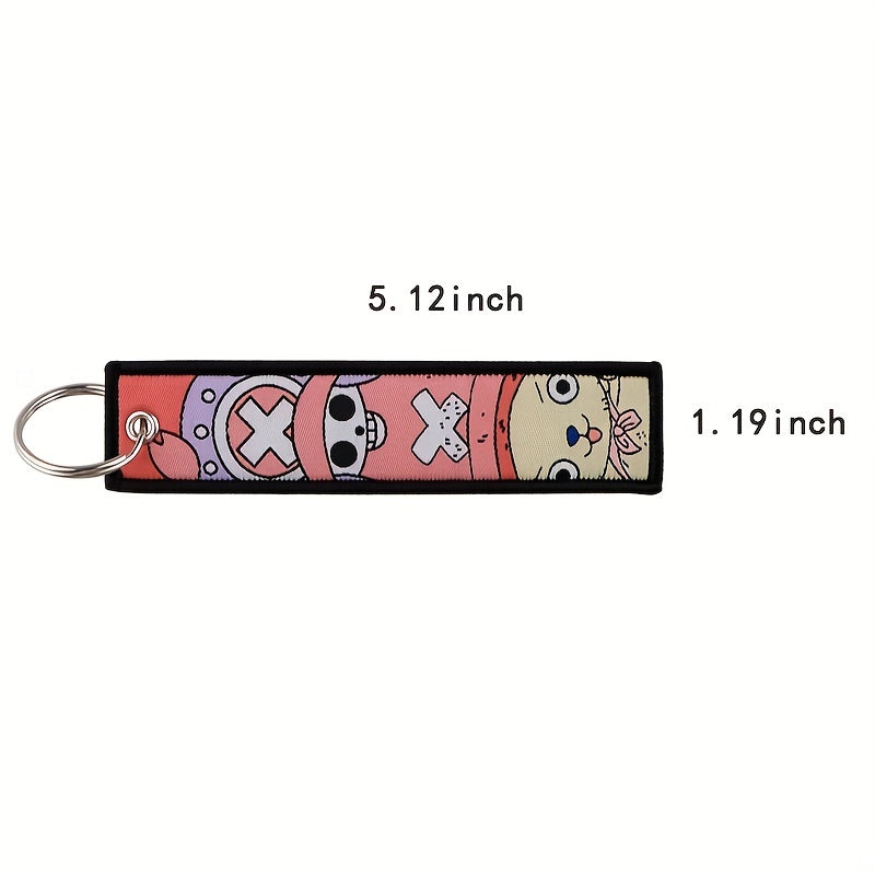 Collector’s Anime Keychain – Trendy Tag Charm & ID Holder for Bags, Cars & Backpacks