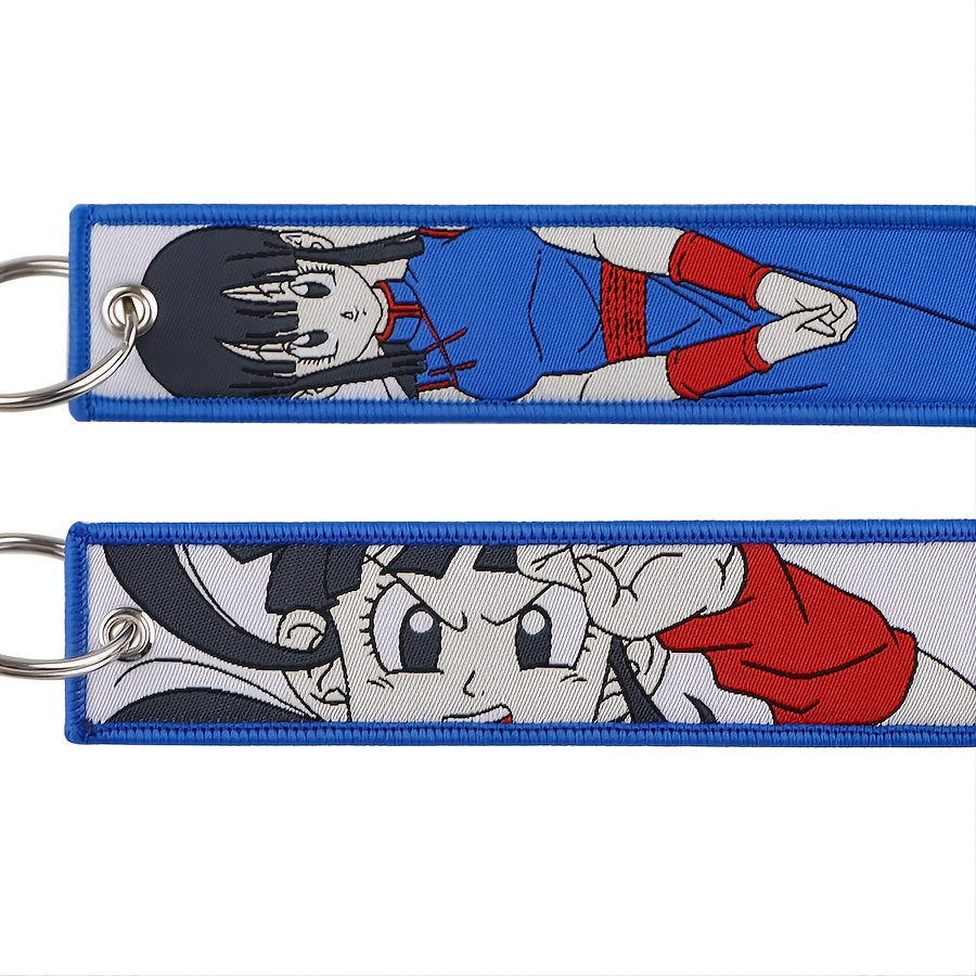 Adorable Anime Ball Keychain – Collectible Cartoon Tag Key Ring for Bags, Backpacks & Cars | Cute Gift & Souvenir Charm