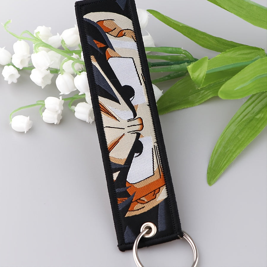 Adorable Anime Ball Keychain – Collectible Cartoon Tag Key Ring for Bags, Backpacks & Cars | Cute Gift & Souvenir Charm