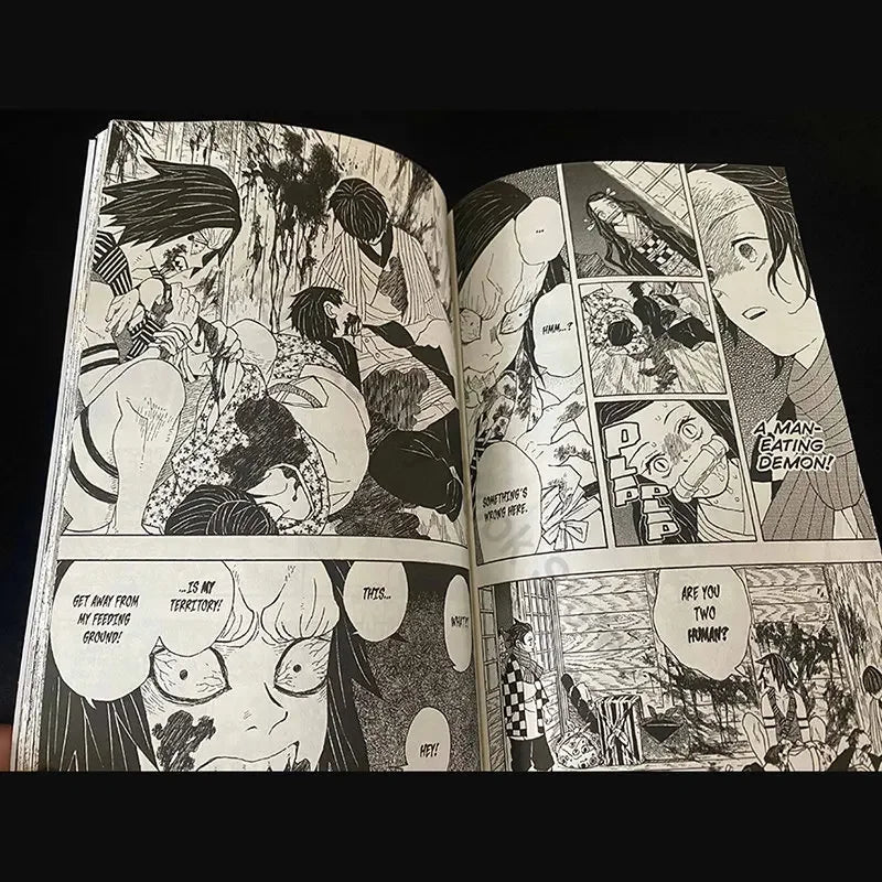 Demon Slayer Manga Volumes – Anime Yaiba Japanese Teen Fantasy & Mystery Comic Books | English Edition