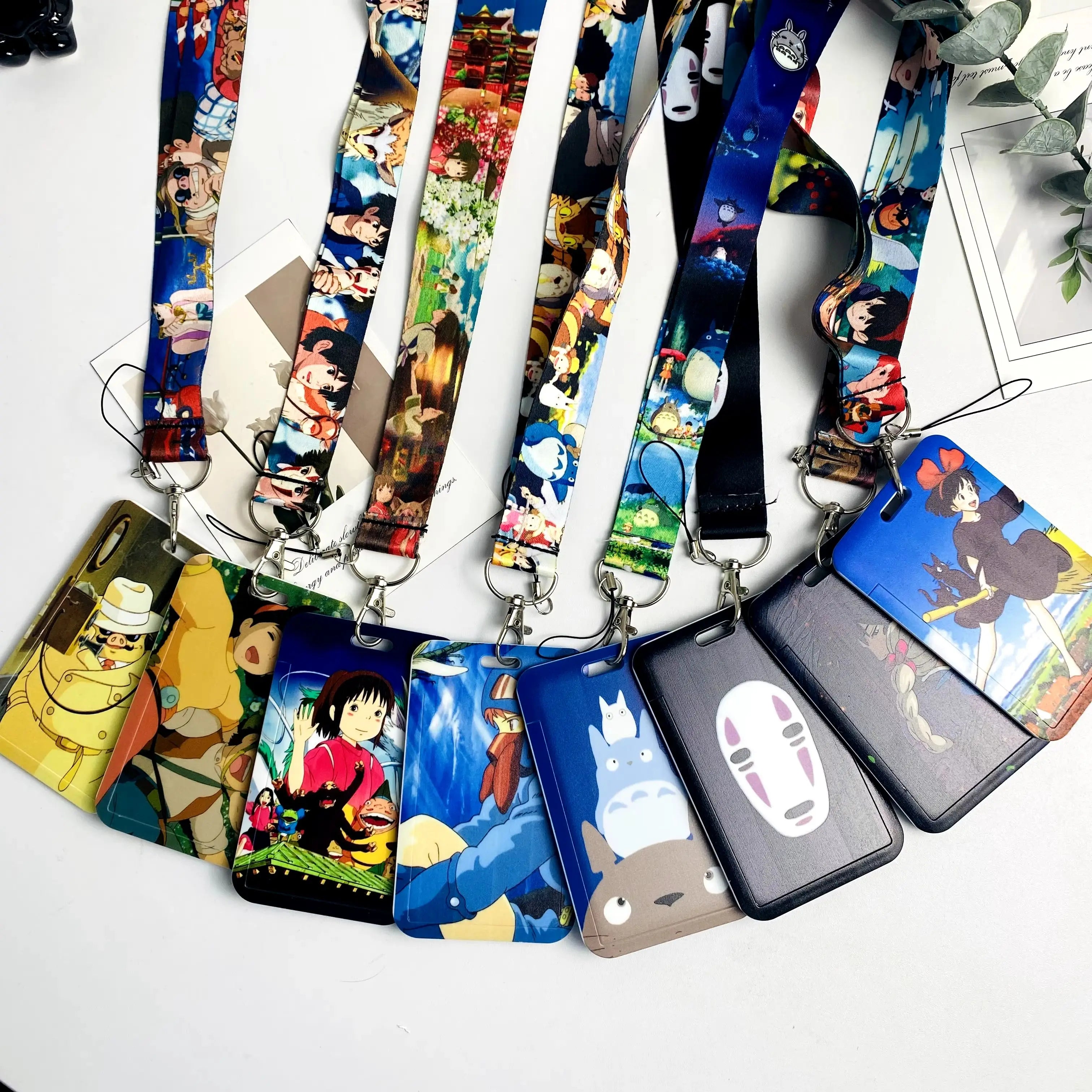 Anime Card Lanyard Keychain – ID Badge Holder & Neck Strap for Pokémon, TCG, Cosplay & Collectible Cards