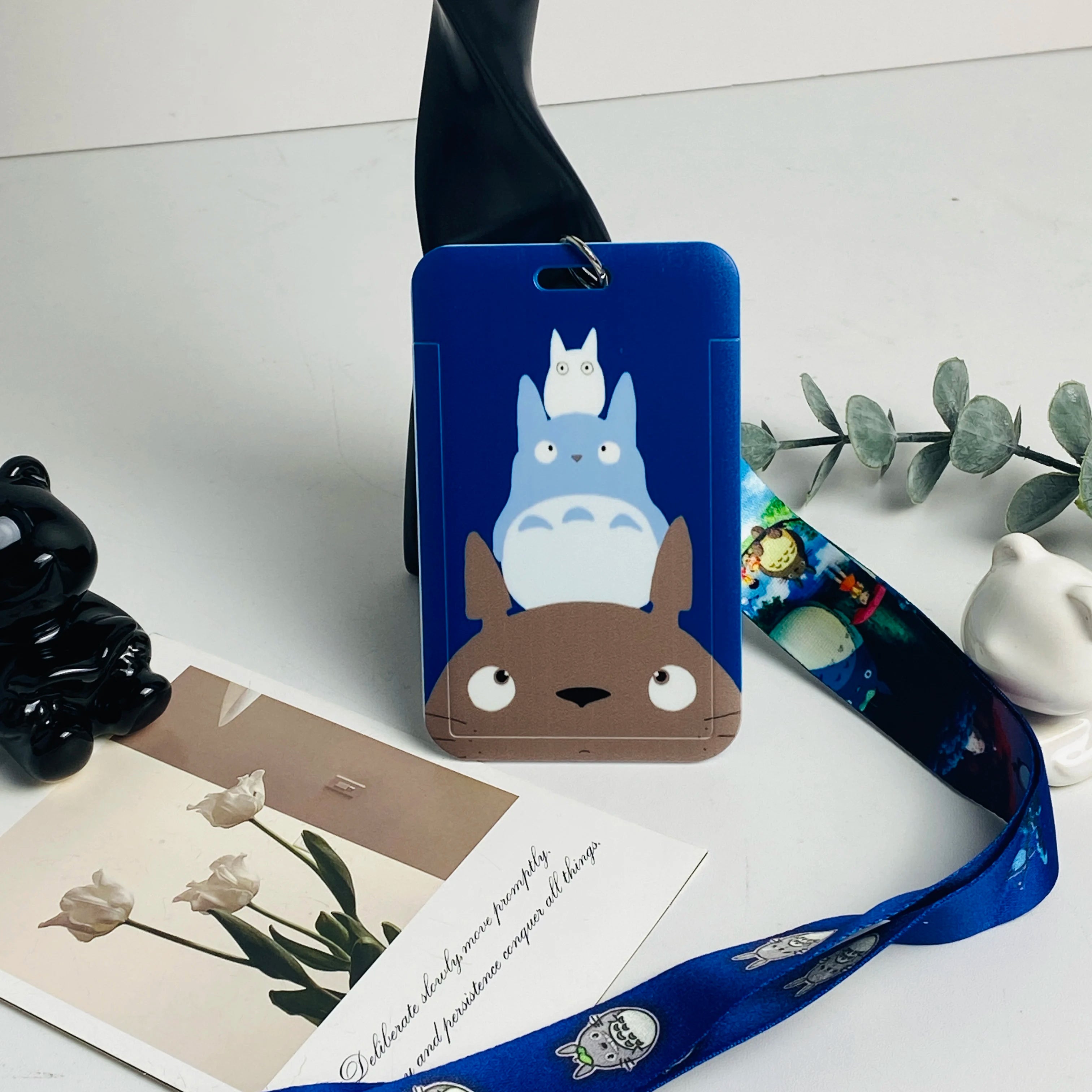 Anime Card Lanyard Keychain – ID Badge Holder & Neck Strap for Pokémon, TCG, Cosplay & Collectible Cards