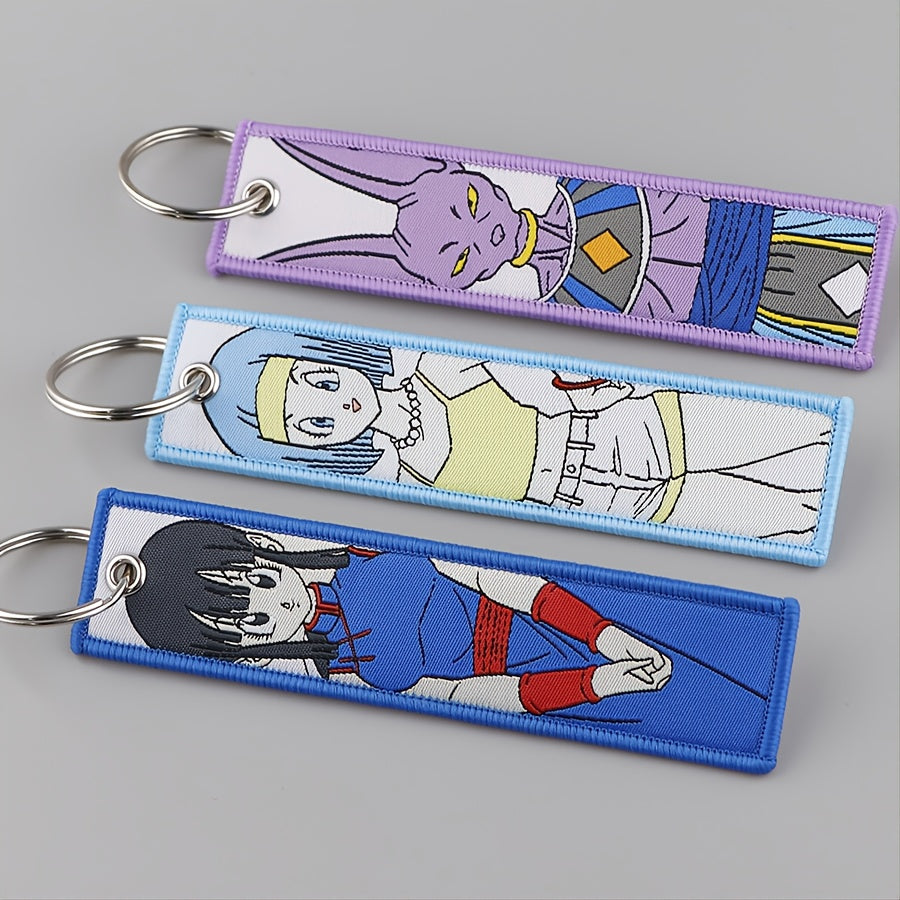 Adorable Anime Ball Keychain – Collectible Cartoon Tag Key Ring for Bags, Backpacks & Cars | Cute Gift & Souvenir Charm