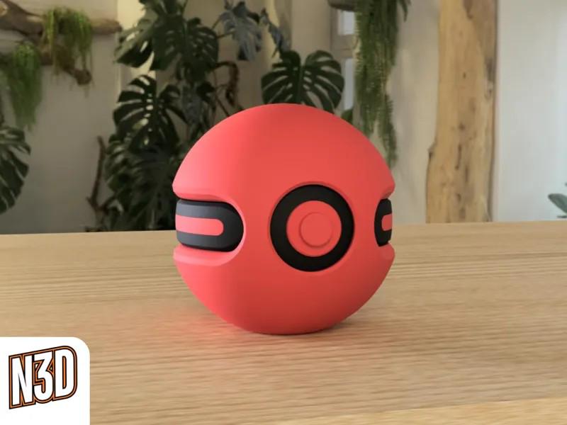 3D Printed Poké Balls  Premier, Dive, Heavy, Quick, Cherish, Dream, Team Rocket, Team Magma, Timer & Dusk Ball  Pokemon Collectible