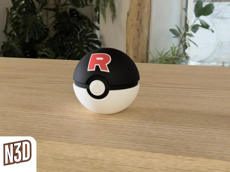 3D Printed Poké Balls  Premier, Dive, Heavy, Quick, Cherish, Dream, Team Rocket, Team Magma, Timer & Dusk Ball  Pokemon Collectible