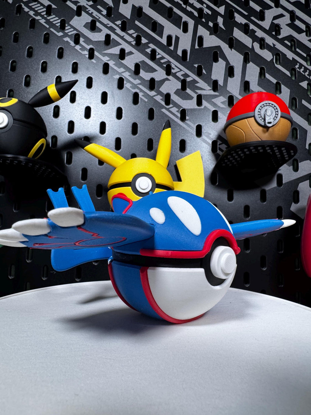 Groudon, Kyogre, and Rayquaza themed Pokeballs Bundle - Pokémon Collectibles