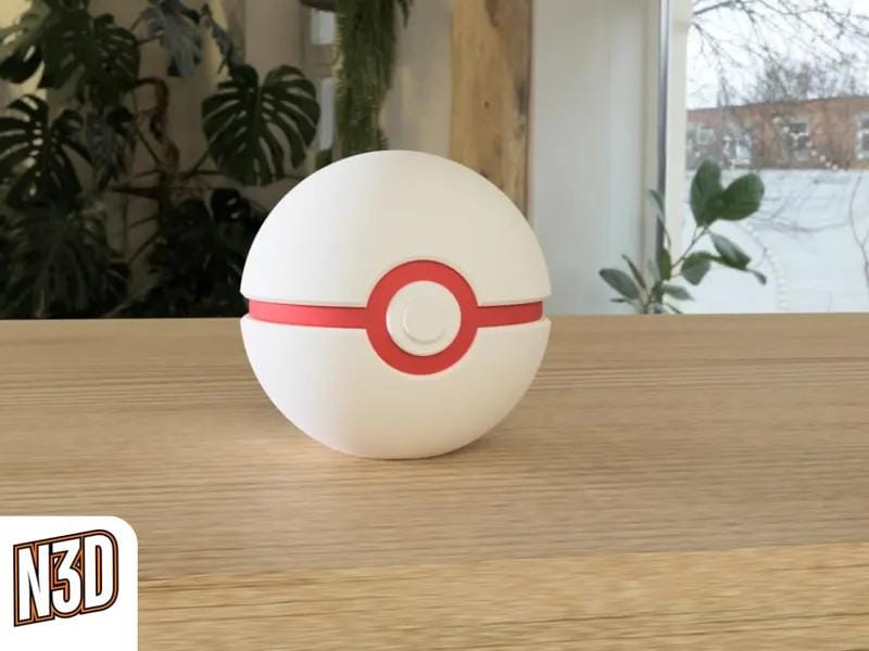 3D Printed Poké Balls  Premier, Dive, Heavy, Quick, Cherish, Dream, Team Rocket, Team Magma, Timer & Dusk Ball  Pokemon Collectible