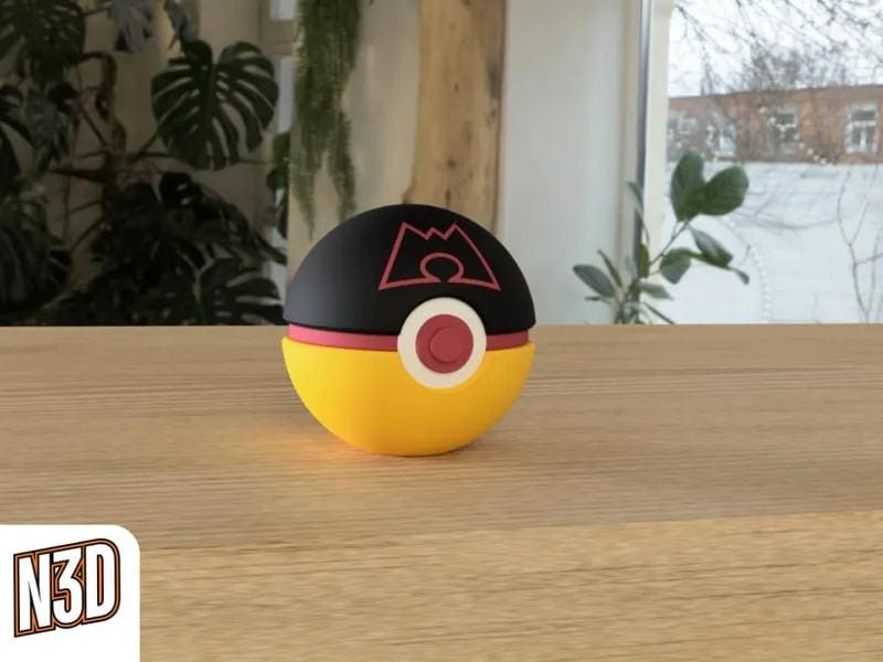3D Printed Poké Balls  Premier, Dive, Heavy, Quick, Cherish, Dream, Team Rocket, Team Magma, Timer & Dusk Ball  Pokemon Collectible