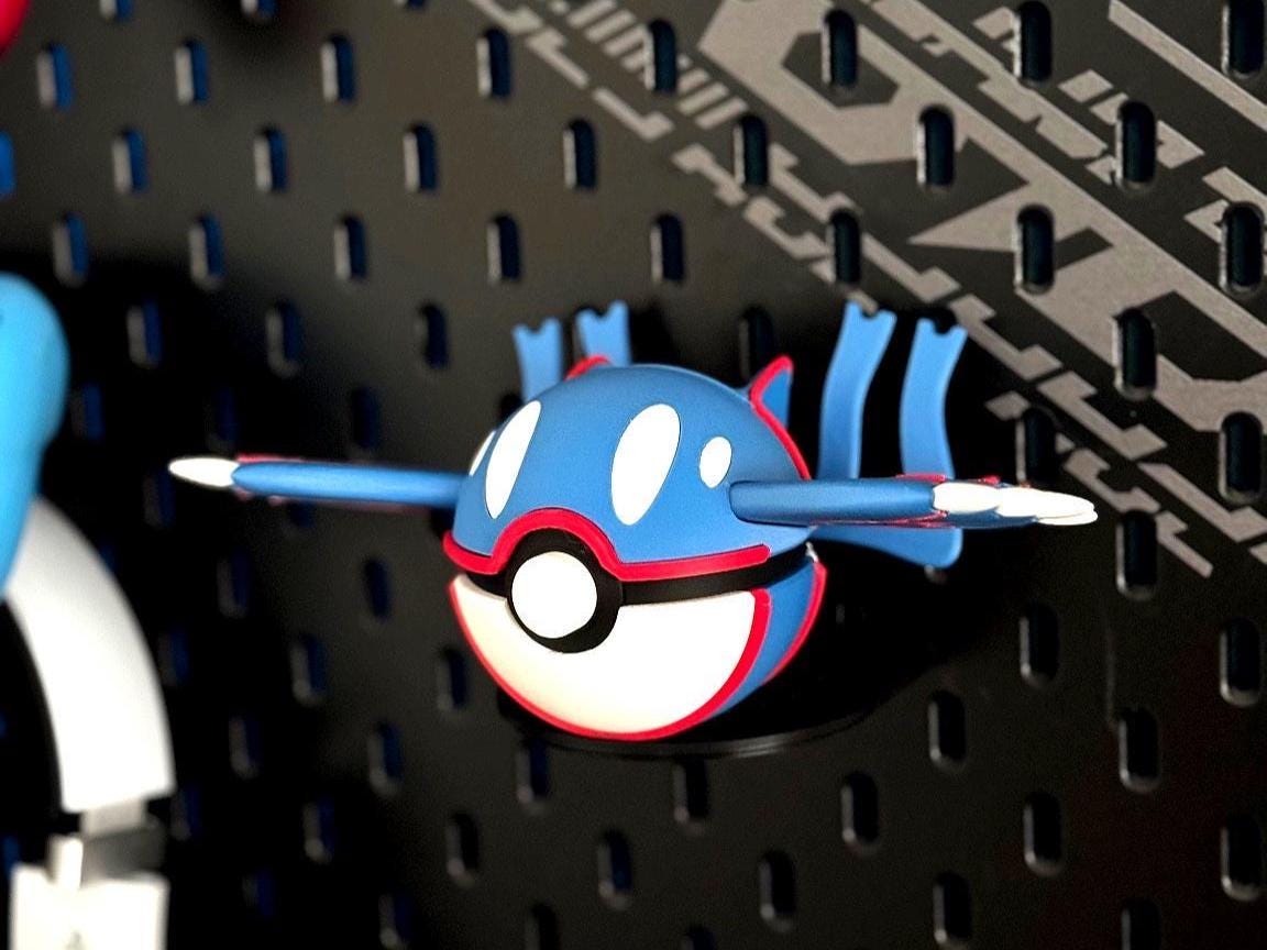Kyogre Pokéball | 3D Printed Pokémon Collectibles