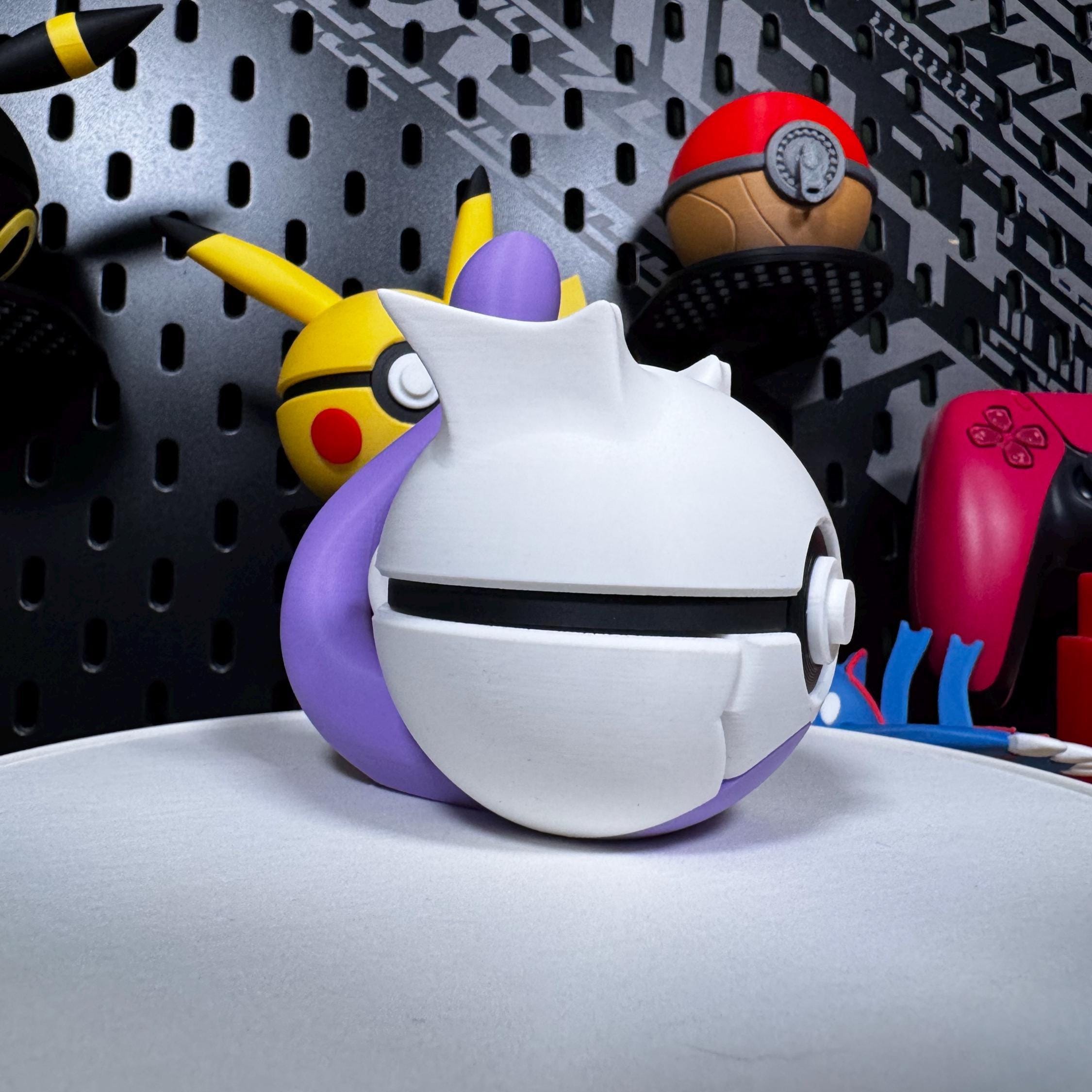 Mewtwo Themed Poké Ball | 3D Printed Pokémon Collectible
